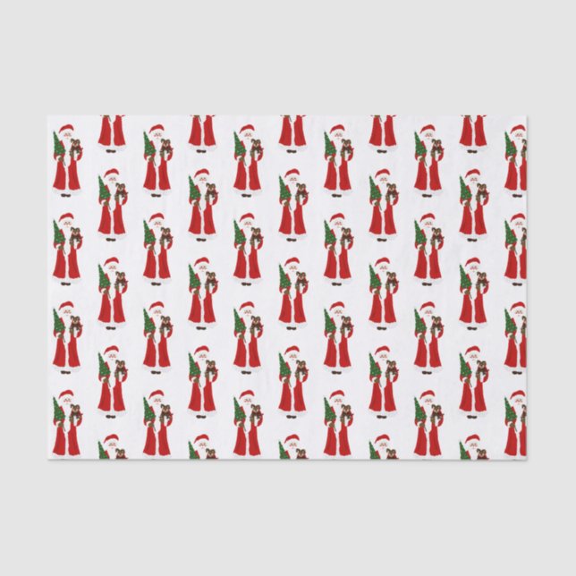 Papel De Seda Santa y Amigo (Anverso)