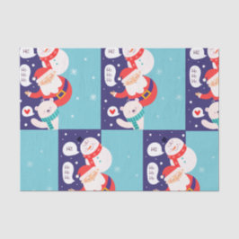 Papel De Seda Santa y la tripulación