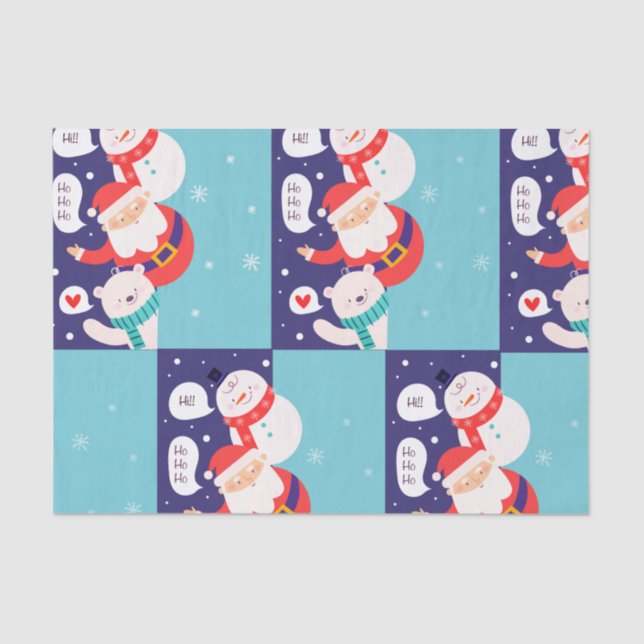 Papel De Seda Santa y la tripulación (Anverso)