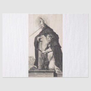 Papel De Seda Santo Alberto del Grande y santo Thomas Aquinas