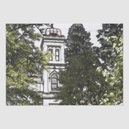 Papel De Seda Santuario entre los árboles