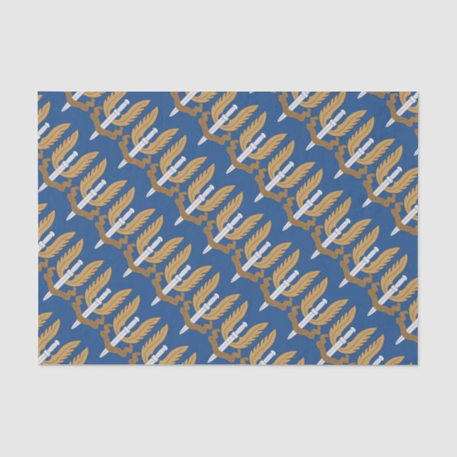 Papel De Seda SAS británico (Anverso)