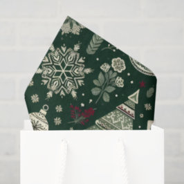 Papel De Seda Scandinavian Christmas Time