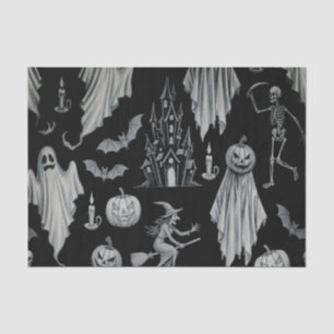 Papel De Seda Scary Ghost Halloween