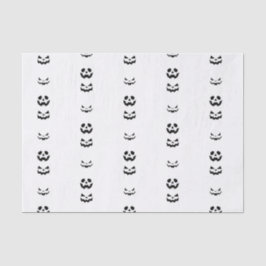 Papel De Seda Scary Halloween Faces