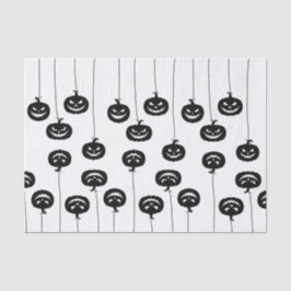 Papel De Seda Scary Pumpkin hanging