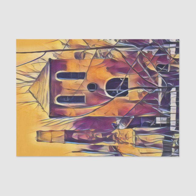 PAPEL DE SEDA SCARY SPOOKY HALLOWEFUN (Anverso)