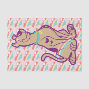 Papel De Seda Scooby-Doo arcoiris