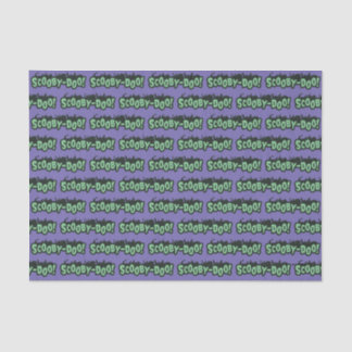 Papel De Seda ¡Scooby-Doo! Logotipo de silueta de monstruos