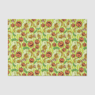 Papel De Seda Scooby-Doo | Patrón de Halloween Feliz