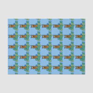Papel De Seda Scooby-Doo Paw Print Character Badge