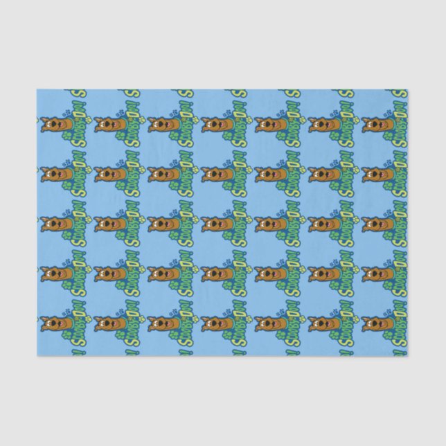 Papel De Seda Scooby-Doo Paw Print Character Badge (Anverso)