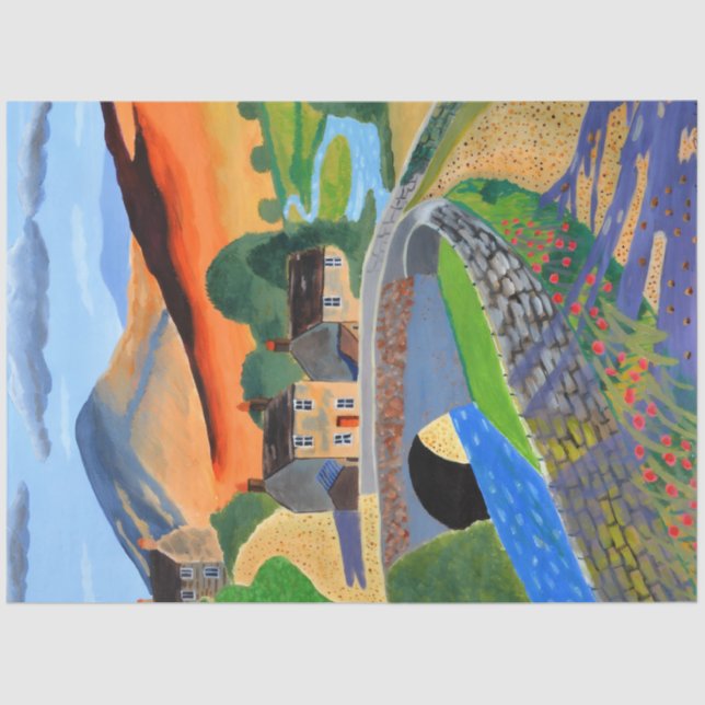 Papel De Seda Scottish Highlands   (Anverso)