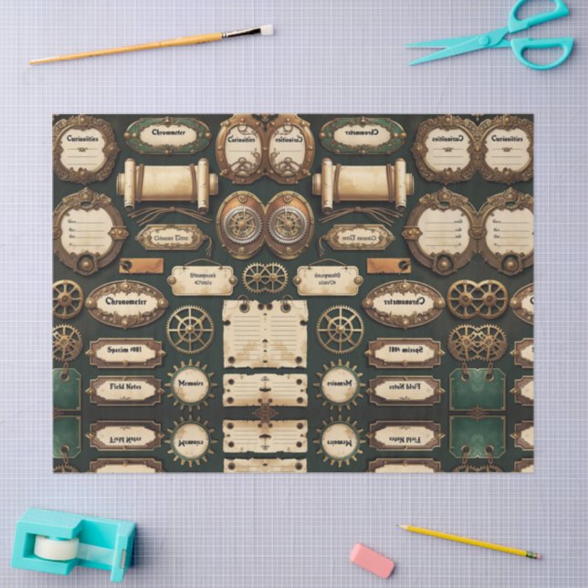 Papel De Seda Scrapbook (Artesanía)