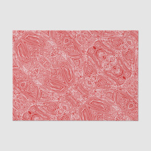 Papel De Seda Scribbleprint Red