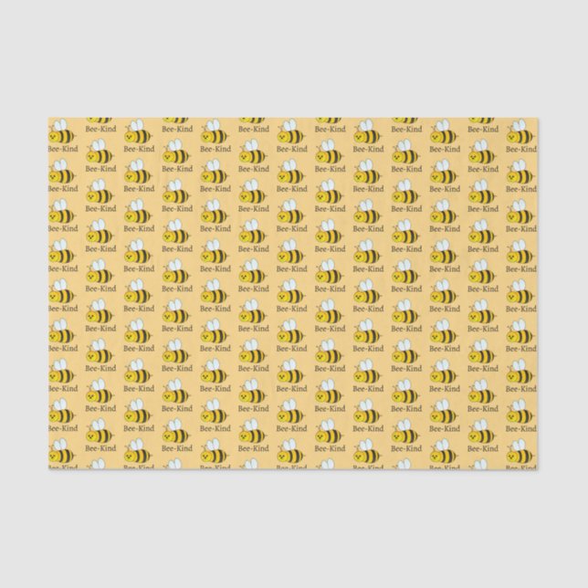 Papel De Seda Sé Amable Abejorro (Anverso)