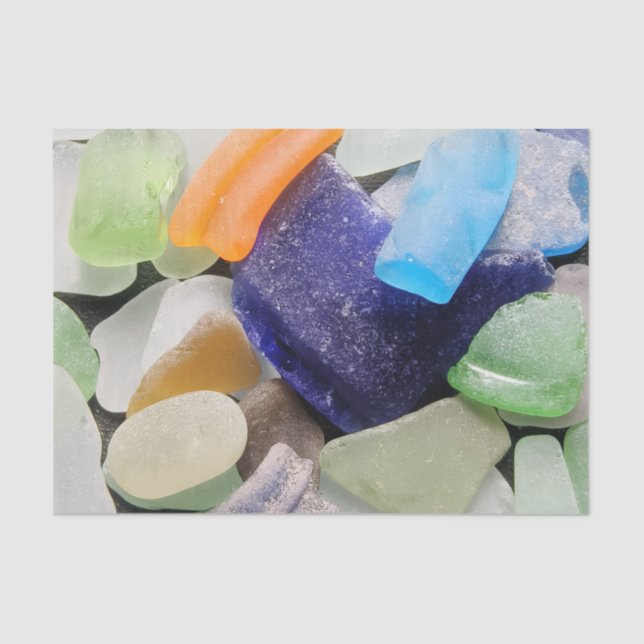 Papel De Seda Sea Glass Tissue Paper (Anverso)