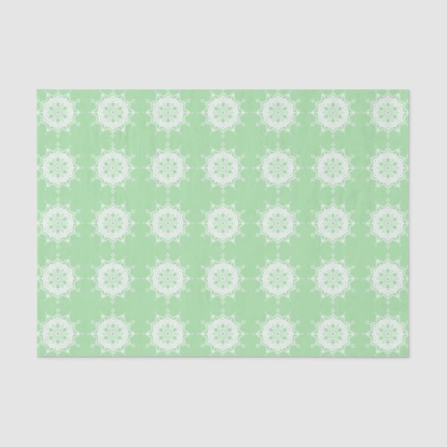Papel De Seda Seafoam Mandala (Anverso)