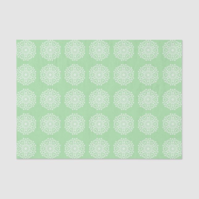 Papel De Seda Seafoam Mandala (Anverso)