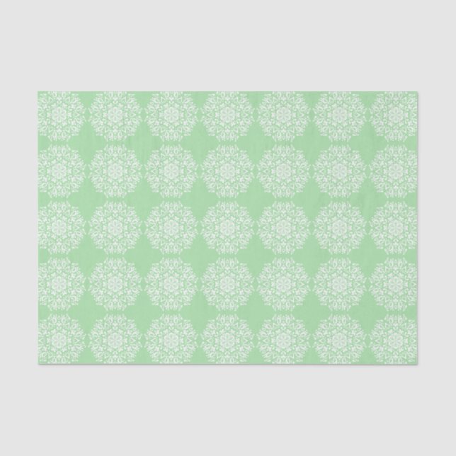 Papel De Seda Seafoam Mandala (Anverso)