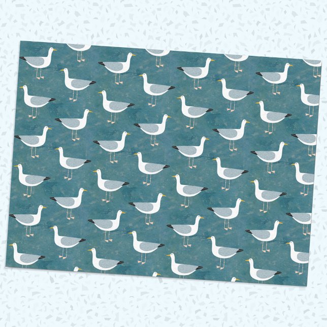 Papel De Seda Seagull Nautical (Subido por el creador)