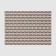 Seamless geometric pattern in dark brown leaf 