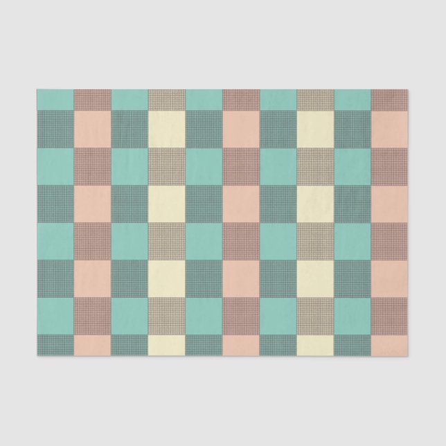 Papel De Seda Seamless plaid pattern   (Anverso)