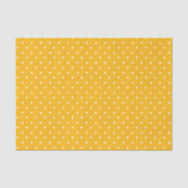 Papel De Seda Seamless yellow-orange  polka dot  pattern 