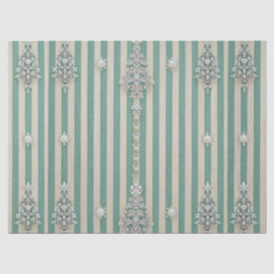 Papel De Seda Seaoam Árboles de Cristal Estriados