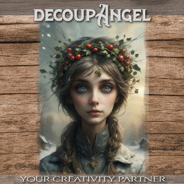 Papel De Seda Seasons Sisters - 4 de 4 - Invierno - Desnudo -