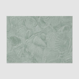 Papel De Seda Seda Coastal Beach Sage Green Decoupage