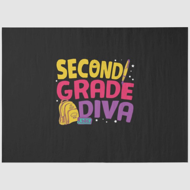 Papel De Seda Segundo Grado de Maestría Diva (Anverso)