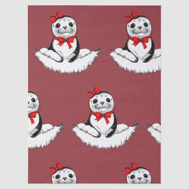 Papel De Seda Sello Precioso – Edición de Navidad (Anverso)
