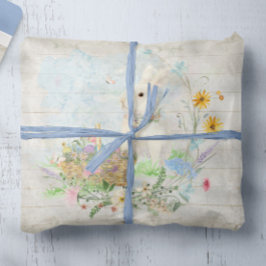 Papel De Seda Semana Santa Floral Bunny Eggys Canasta Primavera 