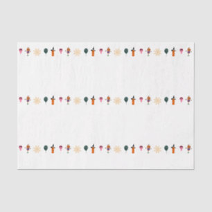 Papel De Seda Sencilla calabaza de Halloween cara Fiesta miedo f