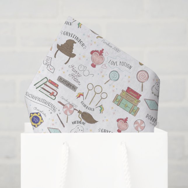 Papel De Seda Sencilla Fiesta de Bebé de Harry Potter (Bolsa de regalo)