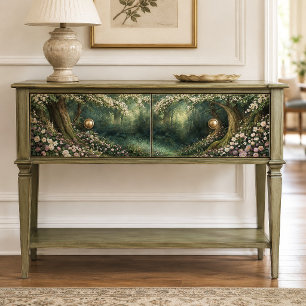 Papel De Seda Sendero Enchanted Woodland de Flor Blanca Decoupag