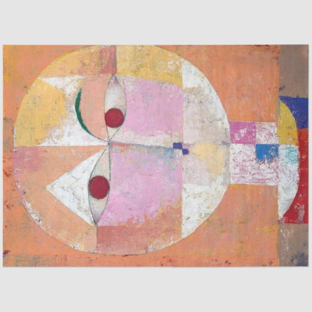 Papel De Seda Senecio, Paul Klee (Anverso)