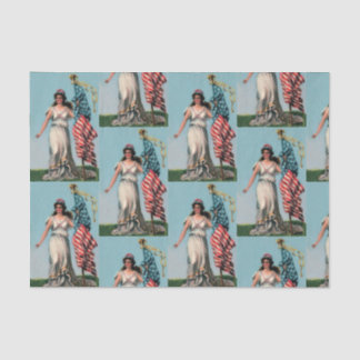Papel De Seda Señora Liberty del vintage