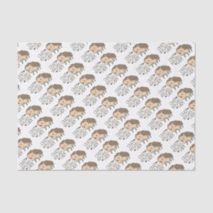 Papel De Seda señora loca del erizo