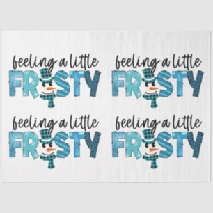 Papel De Seda Sensación De Un Personalizar Un Poco Frío