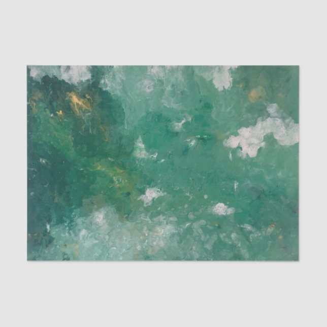 Papel De Seda Sensación verde (Anverso)