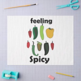 Papel De Seda Sentimiento de Pimienta Chili Fiesta de Partido Pi
