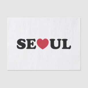 Papel De Seda Seoul Love Heart