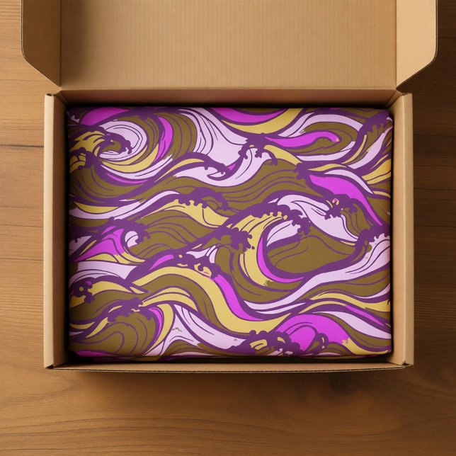 Papel De Seda Sepia Abstract Pebble Bean Repeating Pattern (Subido por el creador)