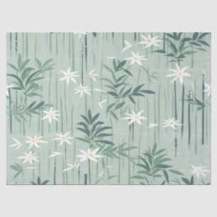 Papel De Seda Serena Flor de Bambú Asiática  (4)