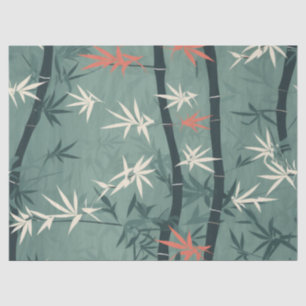 Papel De Seda Serena Flor de Bambú Asiática  (7)
