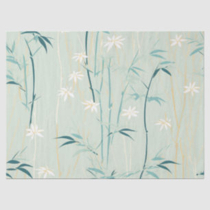 Papel De Seda Serena Flor de Bambú Asiática (9)