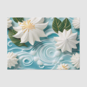Papel De Seda Serene Beach Scene with White Seafoam