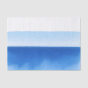 Papel De Seda Serenidad acuarela minimalista del horizonte del o